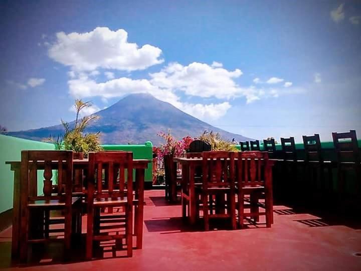 Hostel La Vieja Terraza Antigua Exterior foto